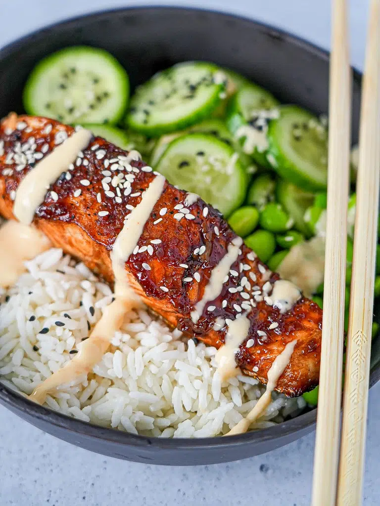 Honey Soy Glazed Salmon