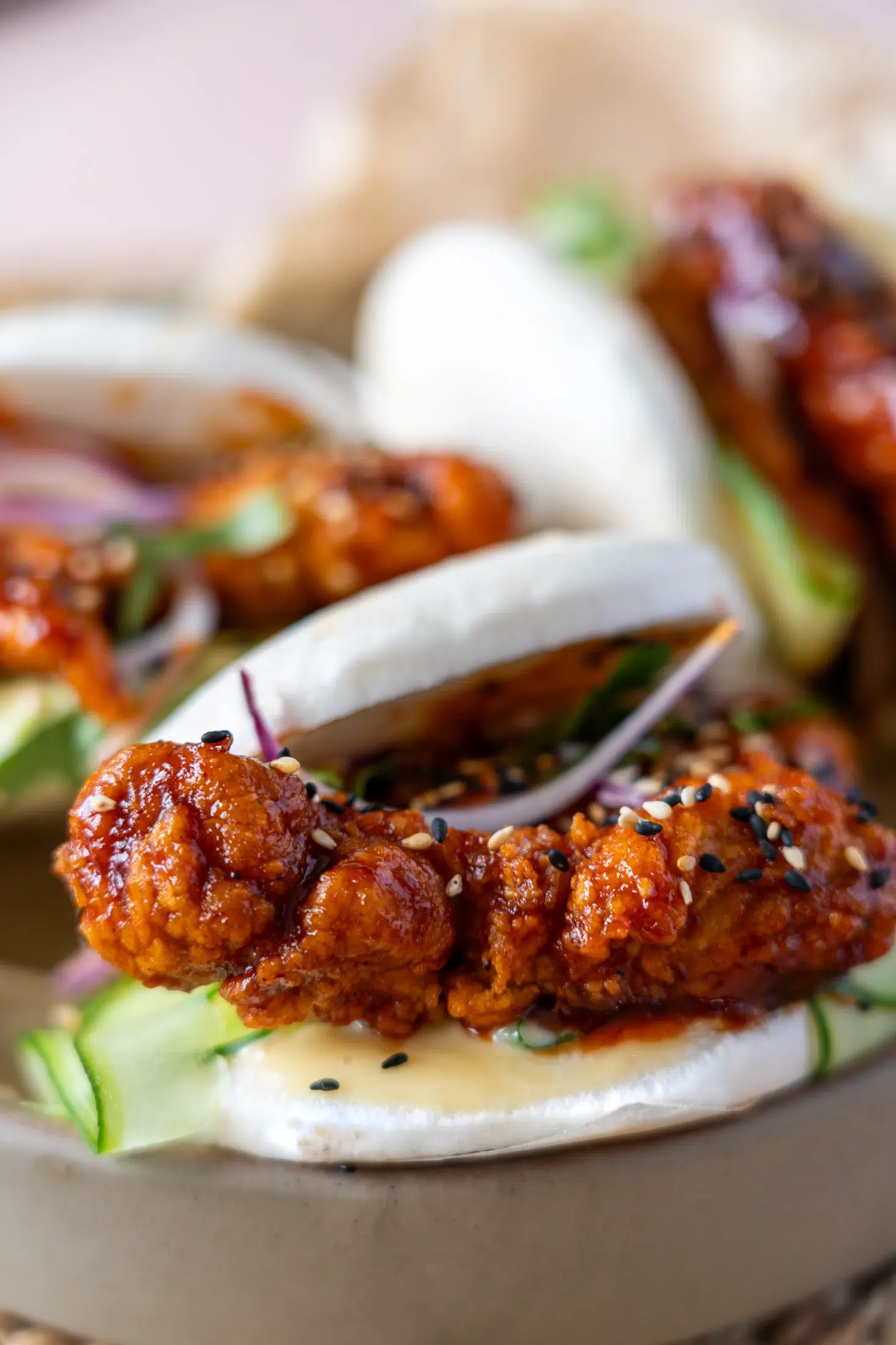 Korean Chicken Bao