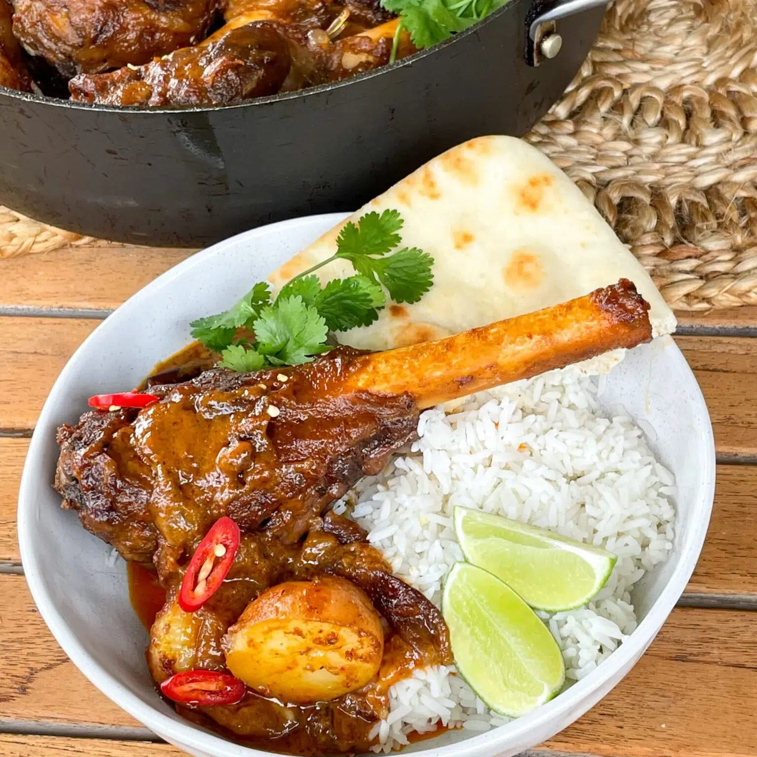 Massaman Lamb Shanks