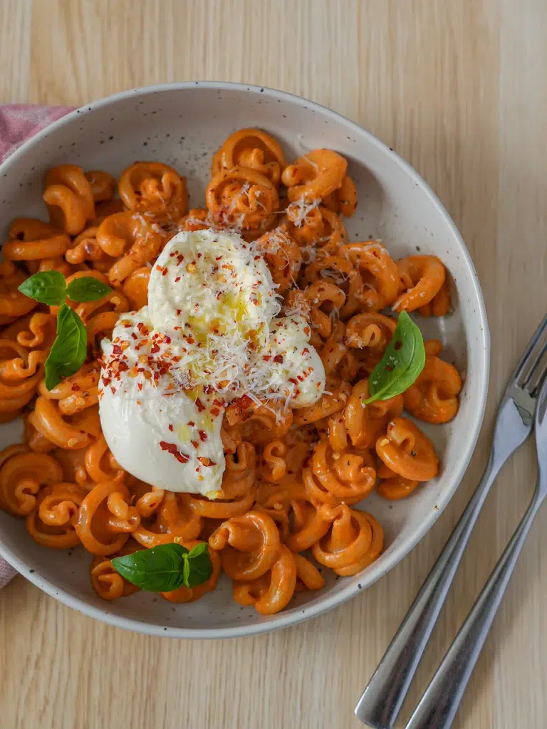 Not Spicy Not Vodka Pasta