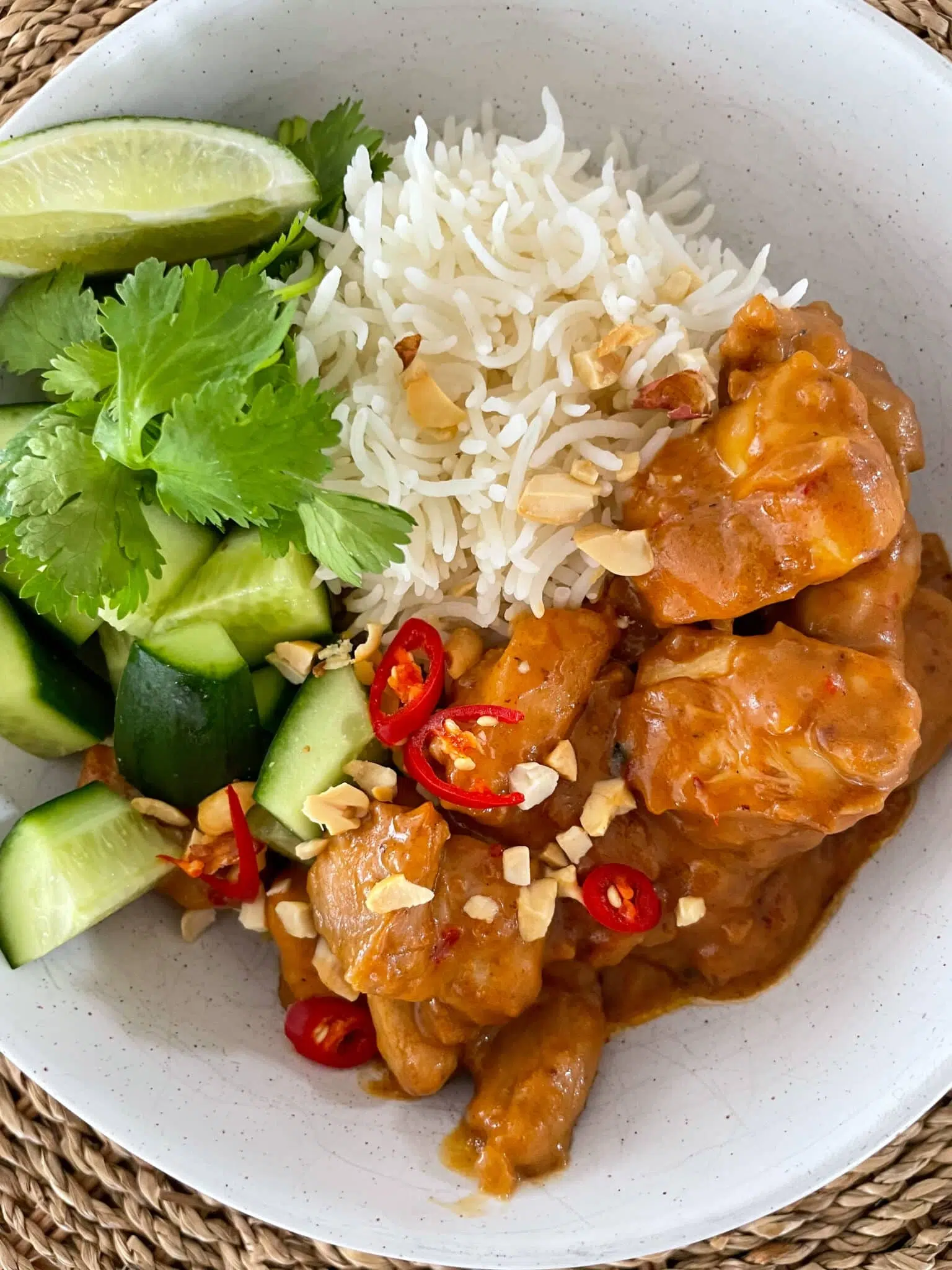 Peanut Chicken Satay